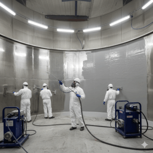 Su deposu izolasyonu uygulama görseli | İSTAŞ